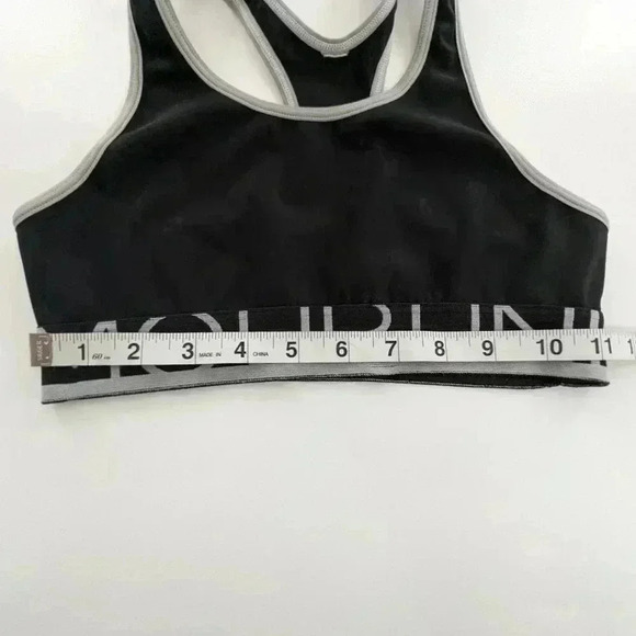 under armour black and gray sports bra without padding size XS/S - Picture 4 of 5